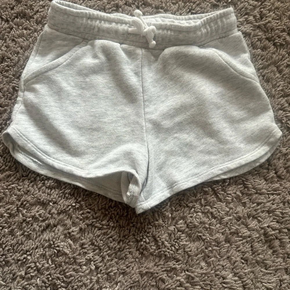 Gray Casual Shorts